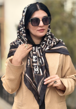 روسری ابریشم مام دست‌دوز ترک - تصویر 3