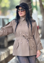 بارانی کرکره‌ای زنانه ضد آب - تصویر 3