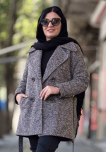 کت کشمیری زنبوری پاییزه آستردار