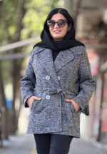 کت کشمیری زنبوری پاییزه آستردار