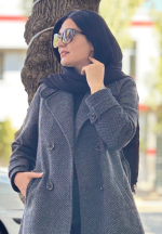 کت کشمیری زنبوری پاییزه آستردار