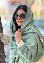 شال بوکله پولکی دور ریش پاییزه