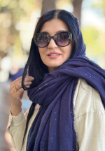 شال بوکله پولکی دور ریش پاییزه