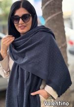 شال موهر سرمه ای