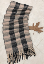 شال موهر چهارخونه پاییزه زنانه