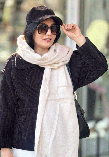 بیگ اسکارف ساده وارداتی
