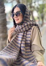 شال موهر راه راه بوکله
