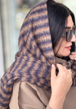 شال موهر راه راه بوکله