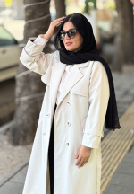 بارانی بلند پاییزه - تصویر 12