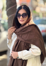 شال بوکله پولکی دور ریش پاییزه