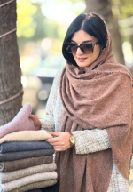 Autumn boucle scarf
