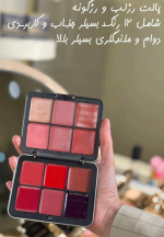 پالت رژلب ‌و رژگونه مای میکاپ استوری 12 رنگ - تصویر 3