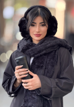 گوش گیر خزدار زمستانی زنانه