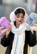 گوش گیر خزدار زمستانی زنانه