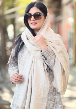Autumn boucle scarf