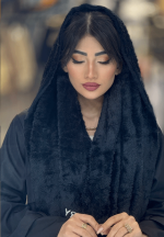 شال خزدار زنانه 