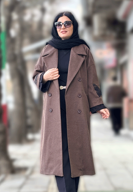 پالتو فوتر طرح پروانه