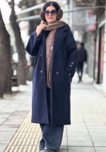 پالتو فوتر بلند چهار دکمه
