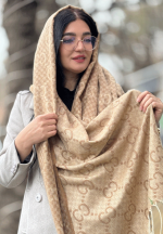 شال موهر دورویه طرح گوچی