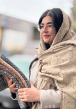 شال موهر دورویه طرح گوچی