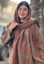 شال موهر چهار خانه